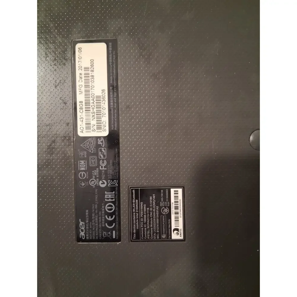 Acer title aspire